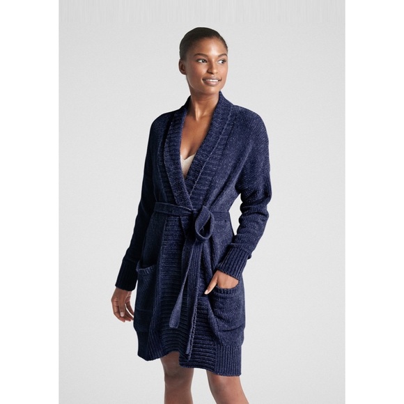 GAP Other - Gap Body chenille robe cardigan sweater, size XS/S EUC